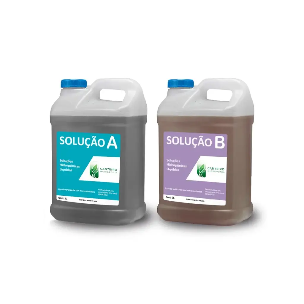 Nutrientes Hidroponia (Plantas verdes) – Rendimento 200L