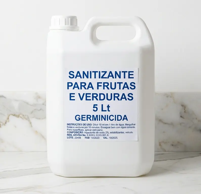 Sanitizante Para Frutas E Verduras 5 Lt Germinicida