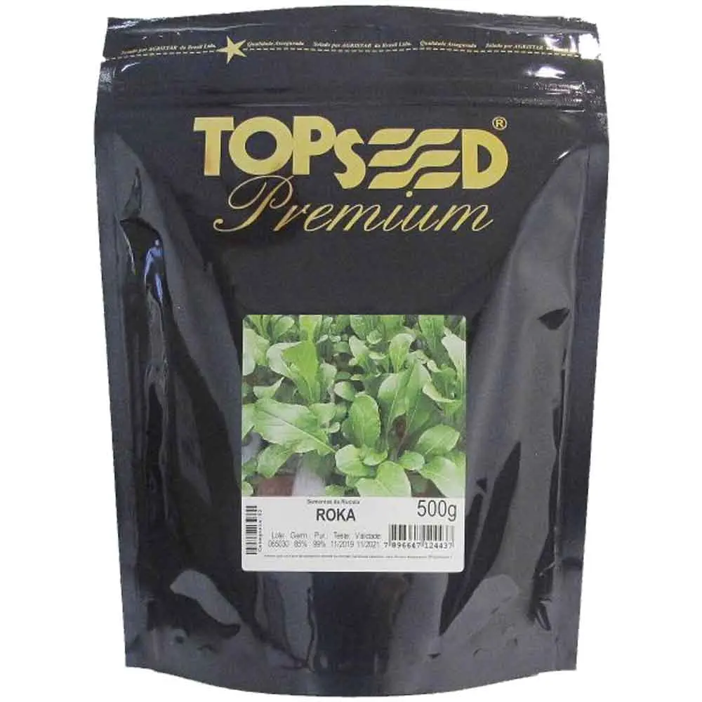 [SEM-00230] Sementes De Rúcula Roka Topseed Premium - 500g